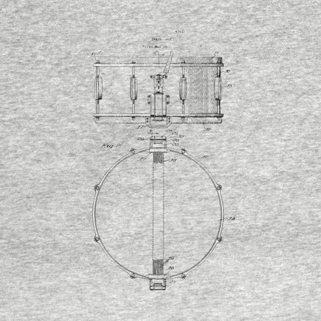 snare drum  patent by Drummer Ts